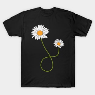 Zwei Margeriten T-Shirt